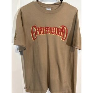 Crazy Shirts Hawaii "Grateful Dead - Surf's Up" Band Tee Medium Tan Rock Shirt